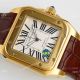 Swiss Quality Replica Cartier Santos de 100 Yellow Gold Watch Citizen Movement (4)_th.jpg